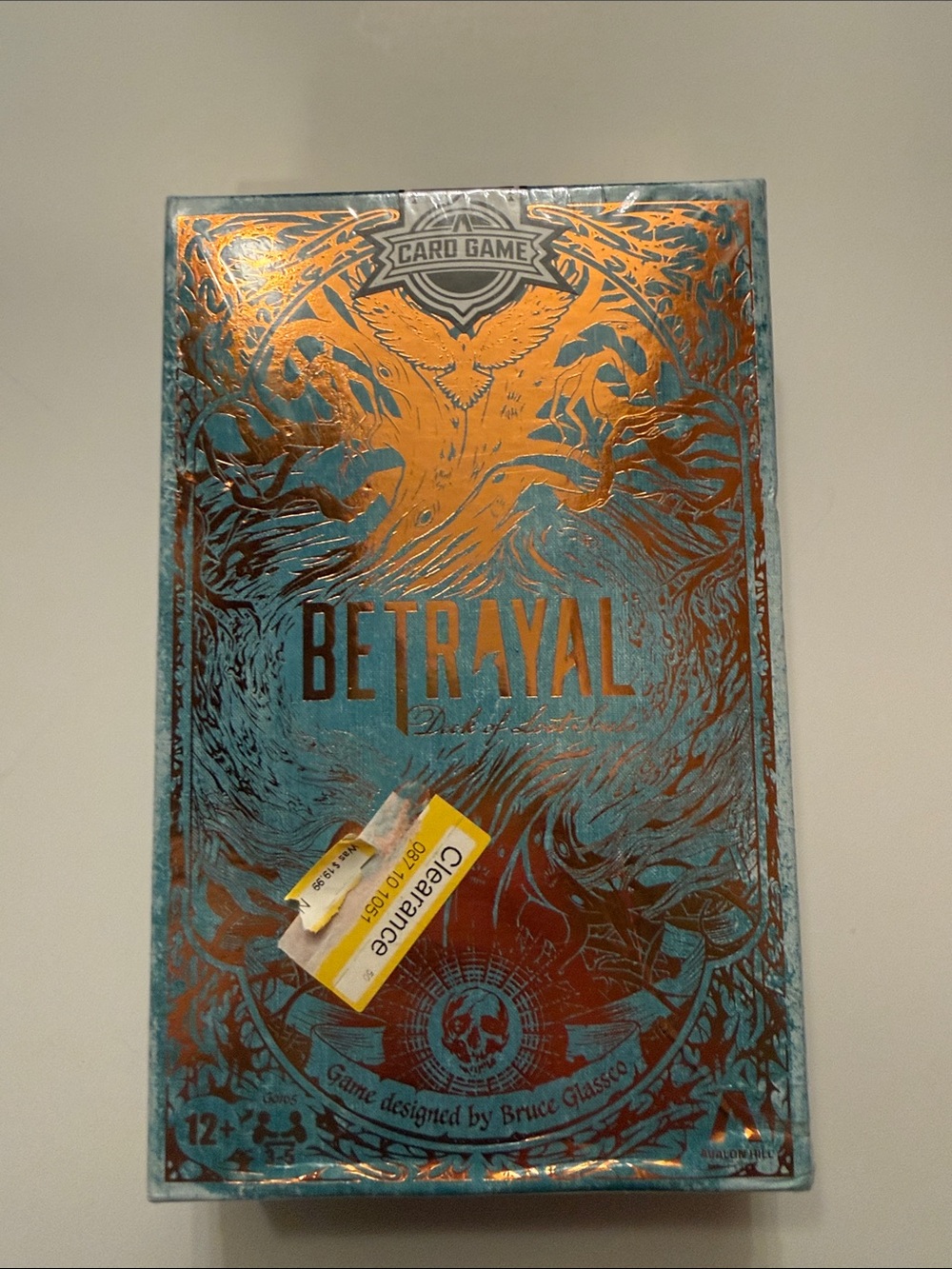 Hasbro "Betrayal Deck of Lost Souls" Card Game Designed by Bruce Glassco, Sealed